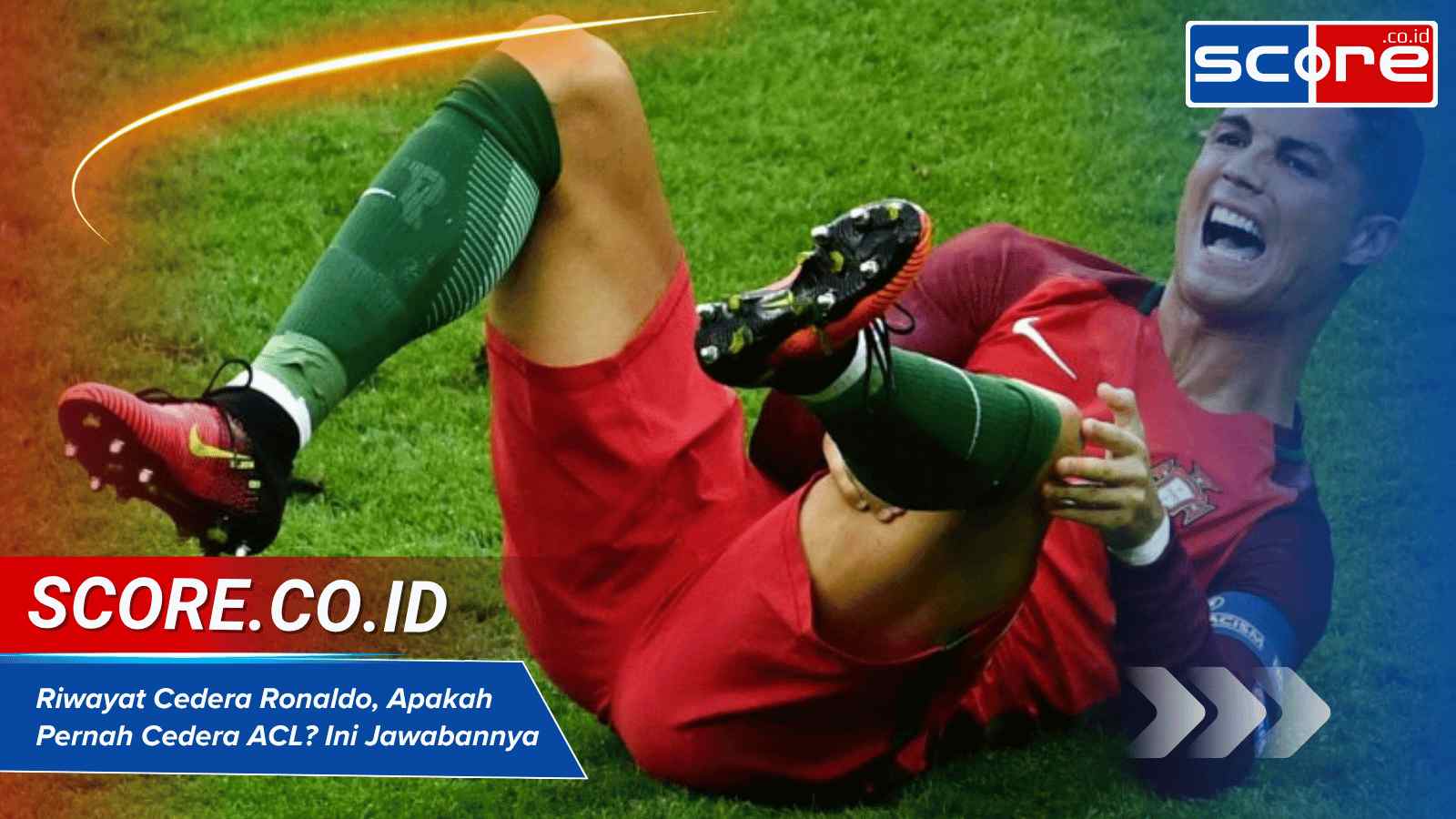 Riwayat Cedera Ronaldo, Apakah Pernah Cedera ACL? Ini Jawabannya
