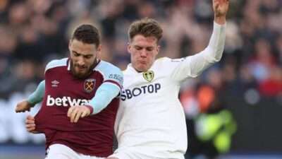 Hasil Pertandingan Leeds vs West Ham
