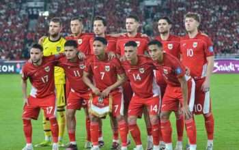 Ranking FIFA Grup B Timnas Indonesia Berada di Posisi Terendah