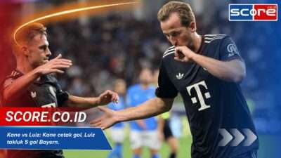 Analisis Duel Kane vs Luiz: Kane Pesta Gol, Luiz Tak Berdaya di Tengah Gempuran 5 Gol Bayern