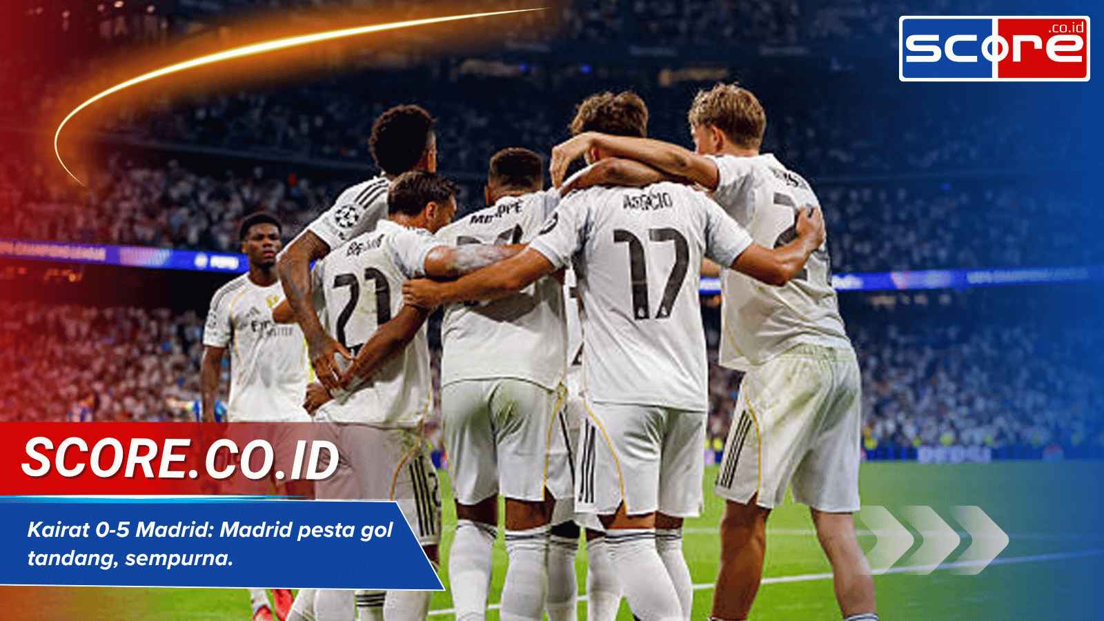 Analisis Kairat 0-5 Madrid