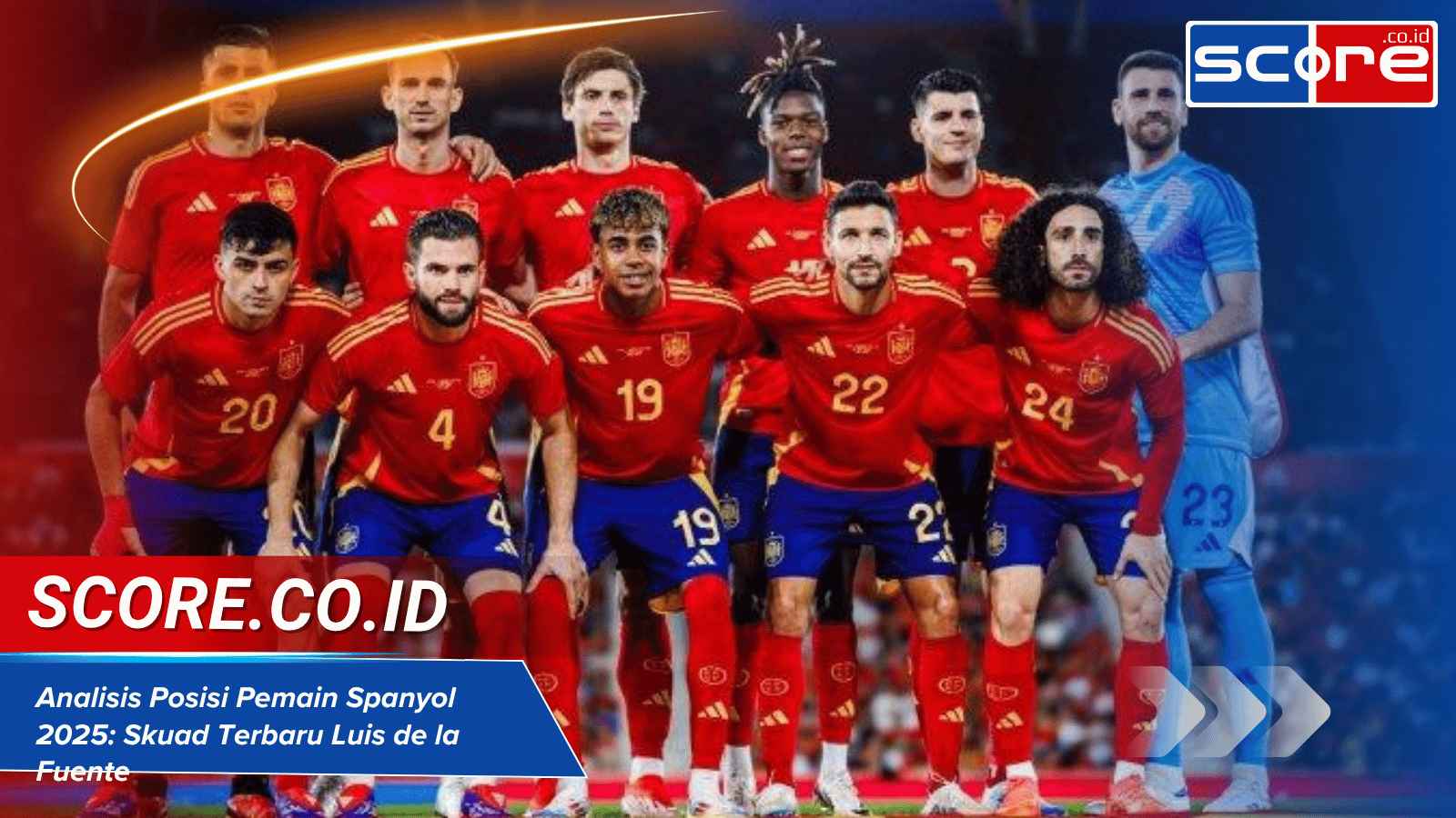 Analisis Posisi Pemain Spanyol 2025