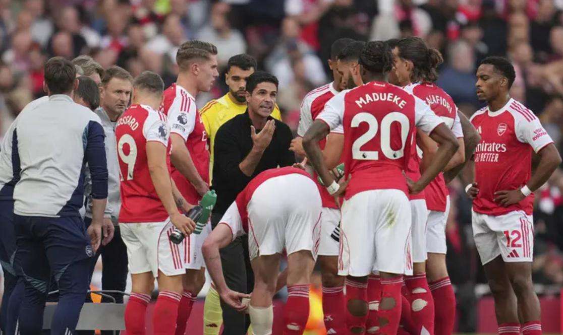 Arteta marah meski Arsenal favorit. Ini alasan teguran.