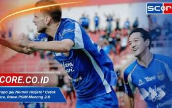 Berapa gol Nermin Haljeta? Cetak Brace, Bawa PSIM Menang 2-0 vs Dewa