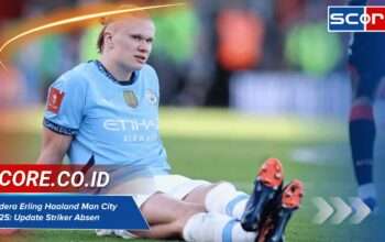 Cedera Erling Haaland Man City 2025: Update Striker Absen