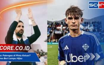 Cesc Fabregas di Pintu Keluar? Como Beri Lampu Hijau Jika Ada Tawaran Tepat