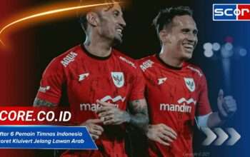 Daftar 6 Pemain Timnas Indonesia Dicoret Kluivert Jelang Lawan Arab Saudi