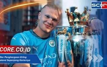 Daftar Penghargaan yang Dimenangkan Erling Haaland Sepanjang Karier