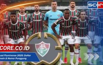 Daftar Skuad Fluminense 2025 Terbaru dan Nomor Punggung Resmi Pemain