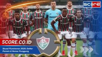 Daftar Skuad Fluminense 2025 Terbaru dan Nomor Punggung Resmi Pemain