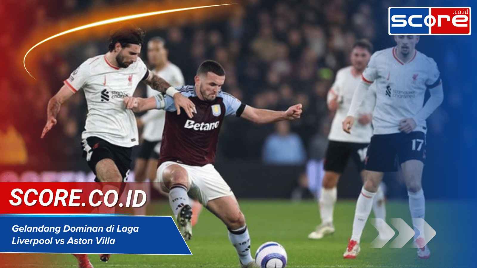 Heatmap dan Passing: Gelandang Dominan di Laga Liverpool vs Aston Villa