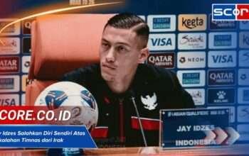 Jay Idzes Salahkan Diri Sendiri Atas Kekalahan Timnas dari Irak, Ucapannya Mengejutkan