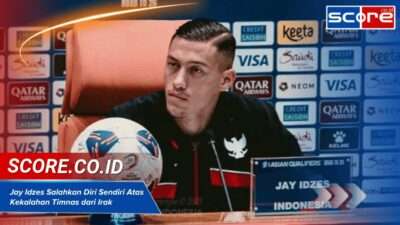 Jay Idzes Salahkan Diri Sendiri Atas Kekalahan Timnas dari Irak, Ucapannya Mengejutkan