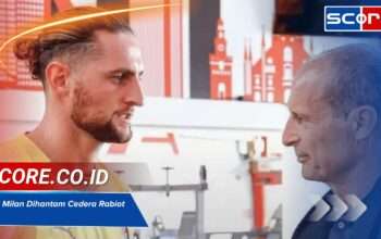 Kabar Buruk AC Milan, Adrien Rabiot Cedera dan Harus Menepi