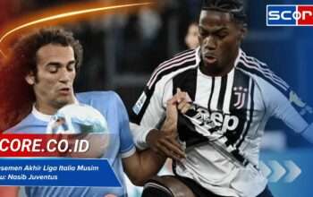 Klasemen Akhir Liga Italia Musim Lalu: Nasib Juventus dan Zona Eropa