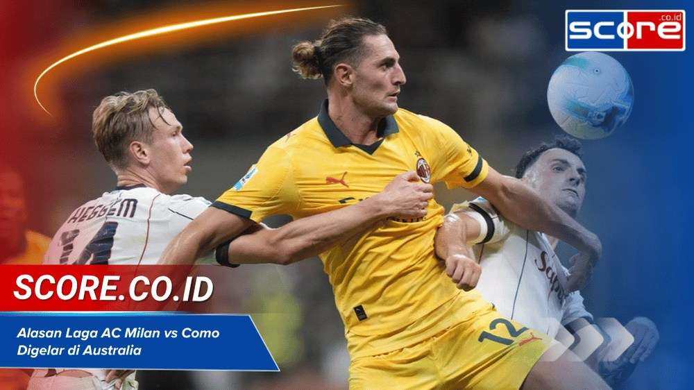 Laga AC Milan vs Como Digelar di Australia