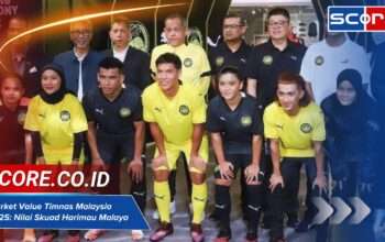 Market Value Timnas Malaysia 2025: Nilai Skuad Harimau Malaya Naik