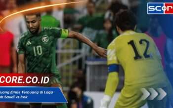 Momen Penting Arab Saudi vs Irak: Peluang Emas yang Terbuang dan Pertahanan