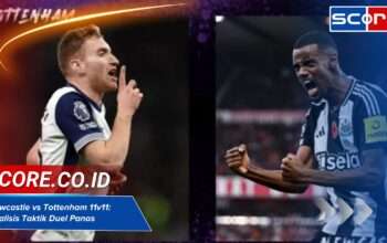 Newcastle vs Tottenham 11v11: Analisis Taktik Duel Panas Carabao Cup