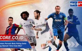 Pemain Bola Paling Setia dengan Klubnya yang Menjadi Pangeran di Satu Klub