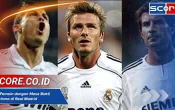 Pemain Terlama di Real Madrid Sepanjang Masa, Inilah Daftar 10 Besarnya