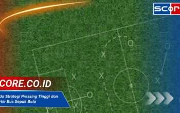 Perbedaan Strategi Pressing Tinggi dan Parkir Bus dalam Sepak Bola