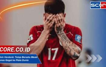 Pesan Calvin Verdonk Usai Timnas Indonesia Gagal ke Piala Dunia: Kita Harus Tetap Bersatu