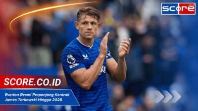 RESMI Perpanjangan Kontrak James Tarkowski di Everton HIngga 2028