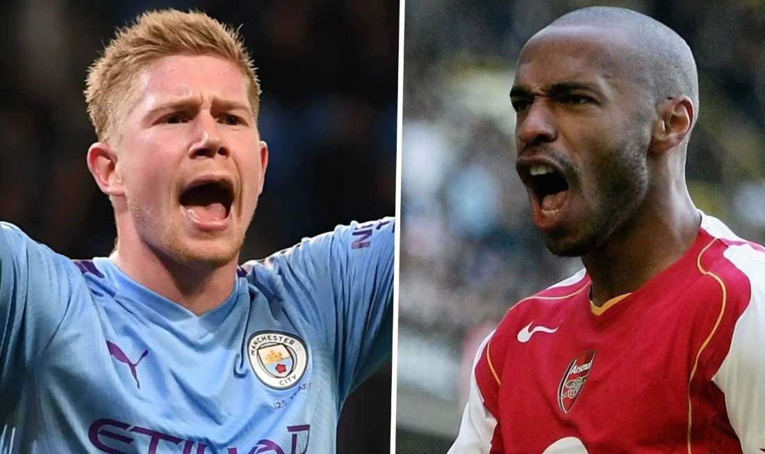 Top Assist Liga Inggris dari Tahun ke Tahun: Rekor De Bruyne & Henry Henry vs De Bruyne Berapa rekor assist Liga Primer dalam satu musim