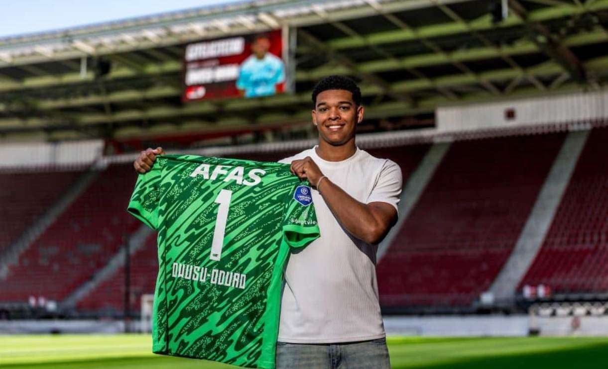 Starting Eleven Pemain Muda Terbaik 2025 2026: Potensi U-21 Eropa GK: Rome Jayden Owusu-Oduro (AZ Alkmaar, Belanda, 20 tahun)Kiper muda dengan refleks tajam dan distribusi bola yang bai