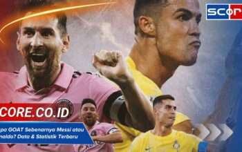 Siapa GOAT Sebenarnya Messi atau Ronaldo? Data & Statistik Terbaru 2025
