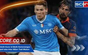Statistik Kunci di Balik Kemenangan Napoli atas Inter Milan Tadi Malam