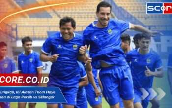 Terungkap, Ini Alasan Thom Haye Absen di Laga Persib vs Selangor