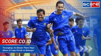 Terungkap, Ini Alasan Thom Haye Absen di Laga Persib vs Selangor