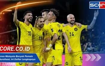 Timnas Malaysia Banyak Pemain Naturalisasi, Ini Daftar Lengkapnya