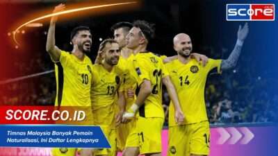 Timnas Malaysia Banyak Pemain Naturalisasi