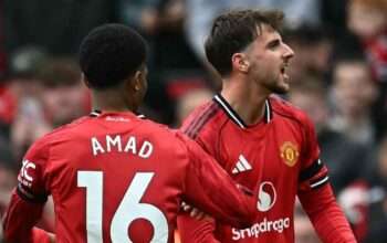 Hasil MU vs Everton, Setan Merah Kalah Lawan 10 Pemain