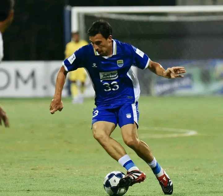 Tom Haye saat laga melawan Lion City tadi malam