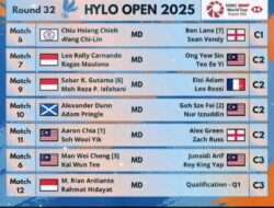 Jadwal Semifinal Hylo Open 2025: Indonesia Wakilkan 3 Wakil, Siapa Saja