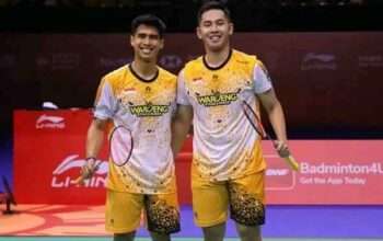 Sabar/Reza Alami Cedera Bahu Jelang Semifinal Hylo Open Malam Ini