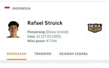 Rafael Struick Usia Muda Jiwa Tua: Penyerang Jarang Cetak Gol Tapi Dipuja
