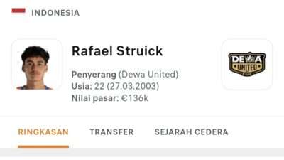 Rafael Struick Usia Muda Jiwa Tua: Penyerang Jarang Cetak Gol Tapi Dipuja