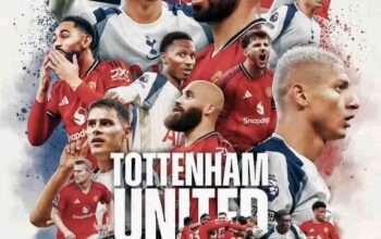 Prediksi Skor MU vs Tottenham Hotspurs Pekan ke-11 2025: Duel Tim Papan Tengah