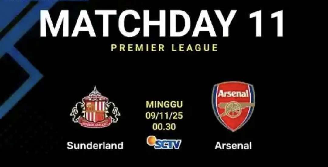 Prediksi Skor Arsenal vs Sunderland Pekan ke-11