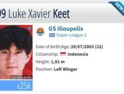 Profil Luke Keet dan Statistik Lengkap: Ternyata Penyerang Keturunan Ibukota