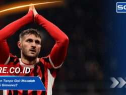 21 Tembakan 0 Gol, Masalah AC Milan Itu Bernama Santiago Gimenez