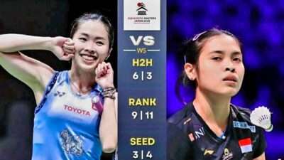 Jadwal Final Jepang Masters 2025: Indonesia Hanya Turunkan 1 Wakil Jadwal Final Jepang Masters 2025: Indonesia Hanya Turunkan 1 Wakil