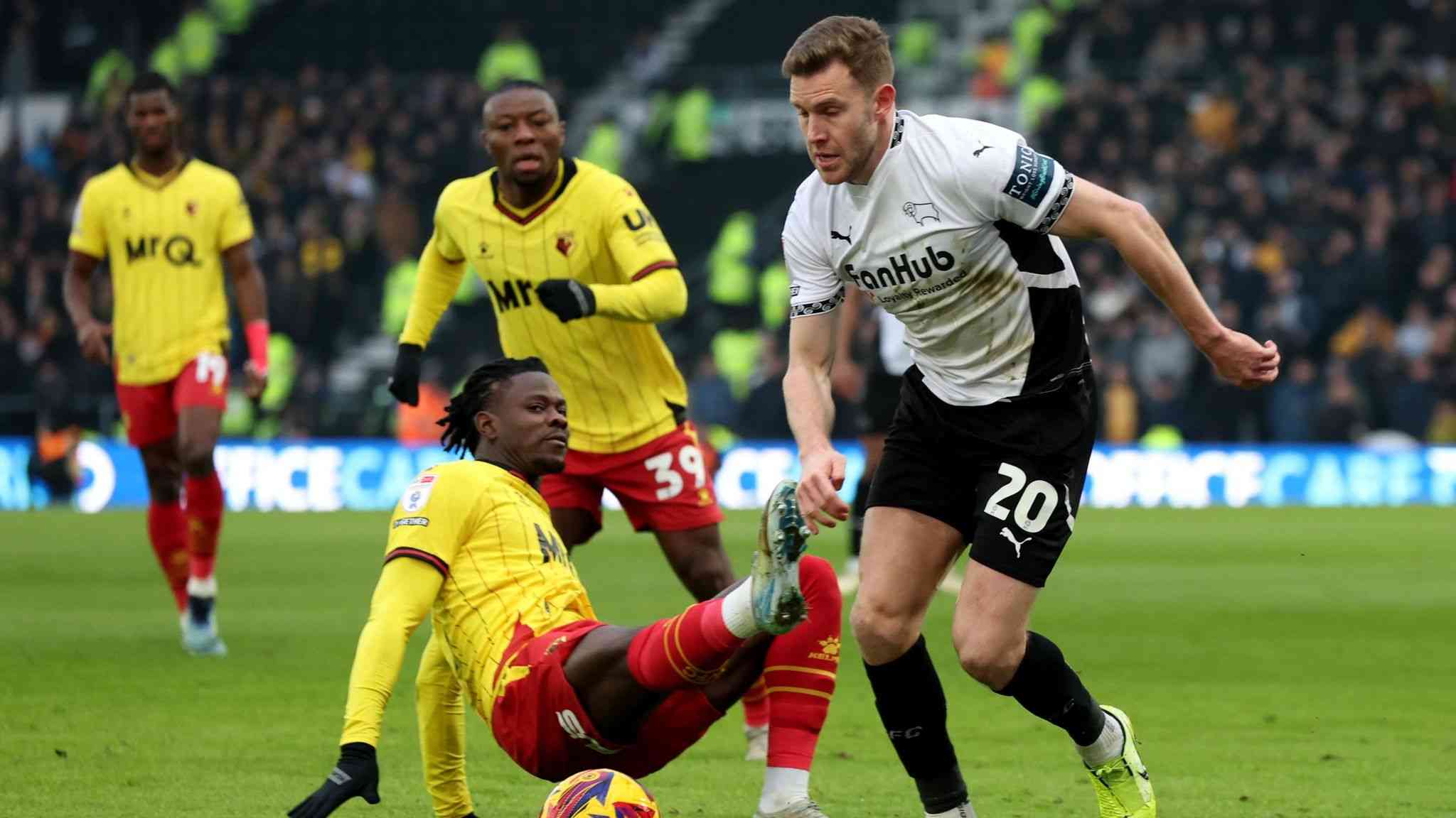 Prediksi Skor Derby vs Watford 22 November 2025