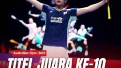 An Se Young Raih Rekor Tunggal Terbaik Sejak Jadi Juara Australia Open 2025 An Se Young Raih Rekor Tunggal Terbaik Sejak Jadi Juara Australia Open 2025