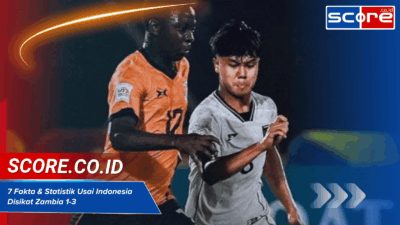 7 Fakta dan Data Statistik Usai Indonesia Disikat Zambia 1-3 di Piala Dunia U-17 7 Fakta dan Data Statistik Usai Indonesia Disikat Zambia 1-3 di Piala Dunia U-17